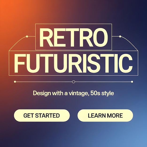 Futuristic Designs with a Retro Charm