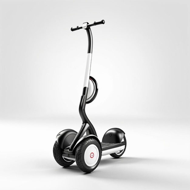 Photo futuristic electric scooter