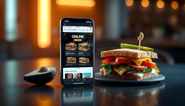 Futuristic Fast Food Online Ordering Concepts