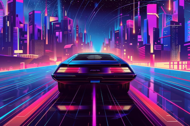 Futuristic Flashback The Synthwave School