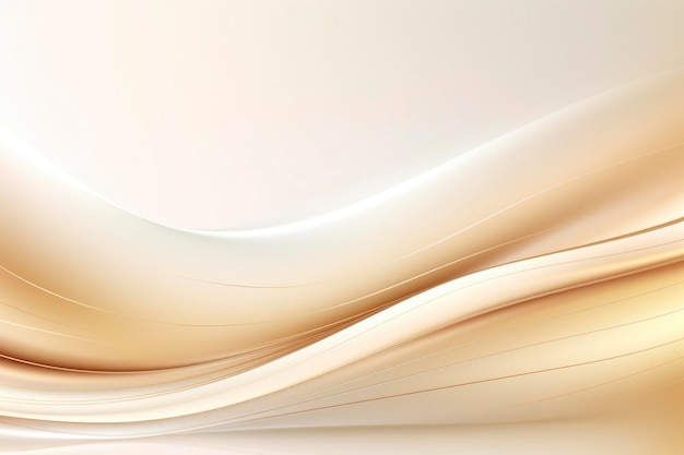 Futuristic gold flowing wave background wallpaper