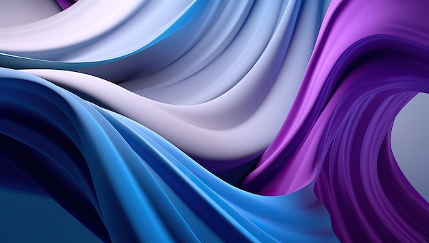 Futuristic modern abstract 3D colorful background