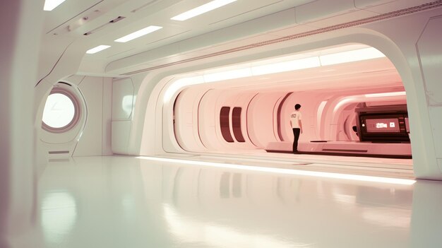 Futuristic premises of a future space base