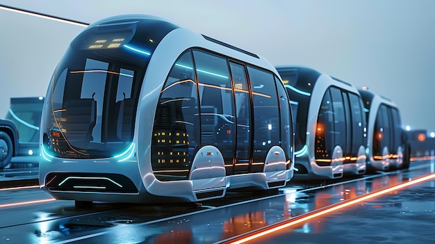 Futuristic Public Transportation System