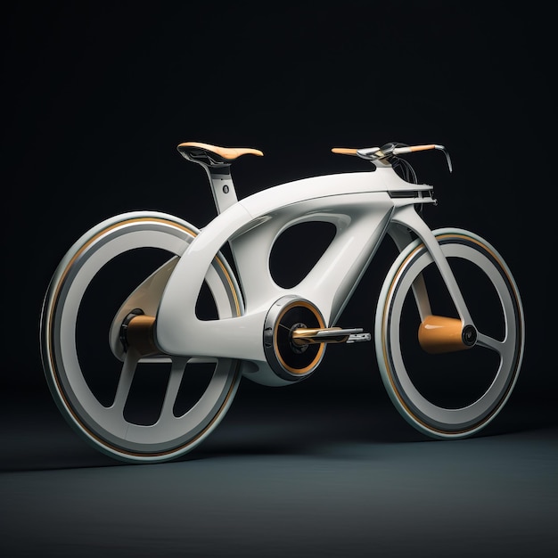 Futuristic Smart Bike Minimalist Design If Award Winner 4k Hd Technology