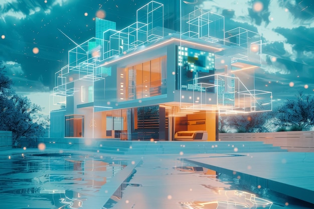 Futuristic smart home design