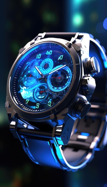 A futuristic sports watch