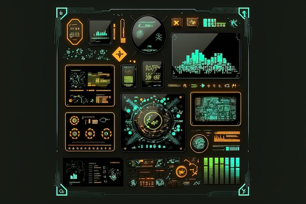 Futuristic Tech Panel