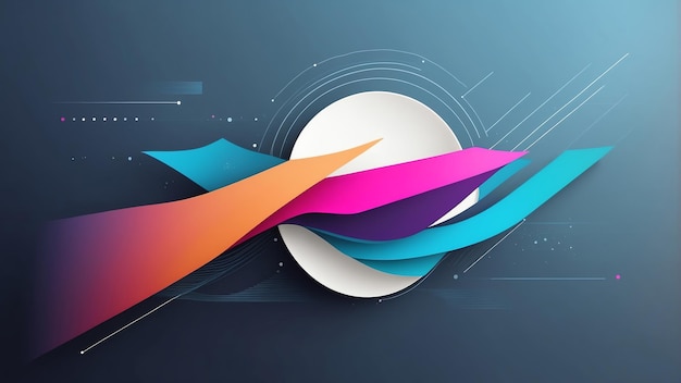 Futuristic Technology Background Design