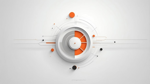 Futuristic Technology Background Design