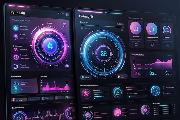 Futuristic Technology Interface Design