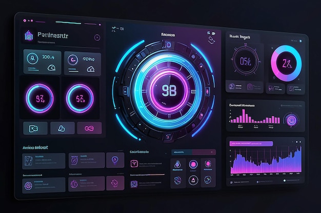 Futuristic Technology Interface Design