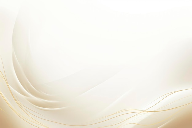 futuristic white and gold color flowing waving background wallpaper