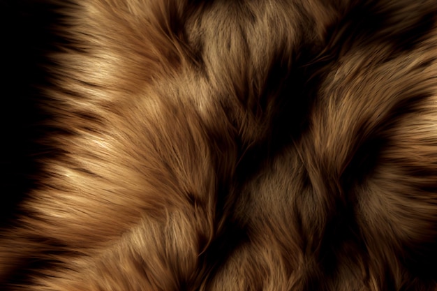 Fuzzy Texture CloseUp of Soft Feathers created with Generative AI