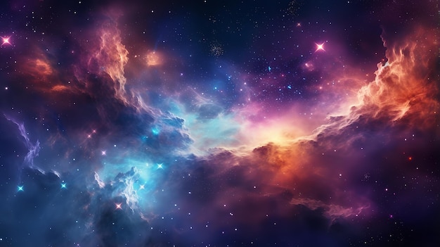 Galaxy Nebula Wallpaper Cosmic Wonders and Starry Dreams