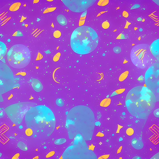 Galaxy space draw random background nebula light sky abstract element pattern design