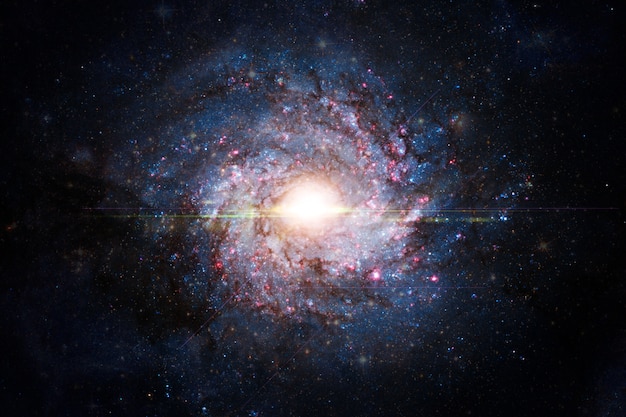 Galaxy in space. Elements of this image furnished by NASA