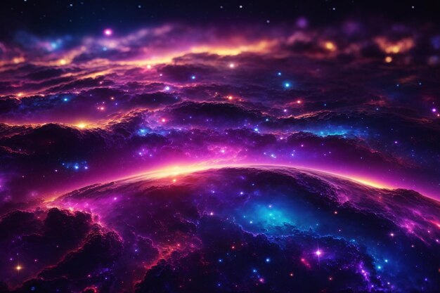 Galaxy Texture Background Space Texture Background Neon Space Background Ai Generative