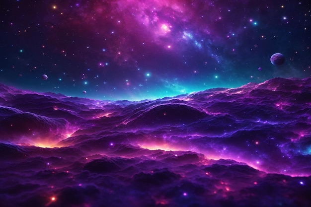 Galaxy Texture Background Space Texture Background Neon Space Background Ai Generative