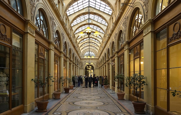 The Galerie Vivienne is a historical passage in Paris France