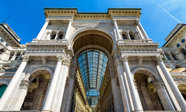 Galleria Vittorio Emanuele II in Milan Italy