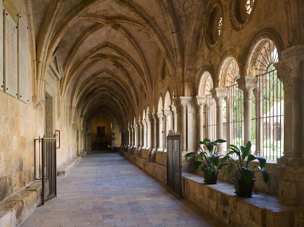 gallery of courtyard of Tarragona Cathedral 