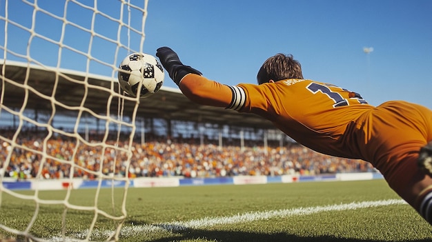 Photo game on capturing the thrills and emotions of football