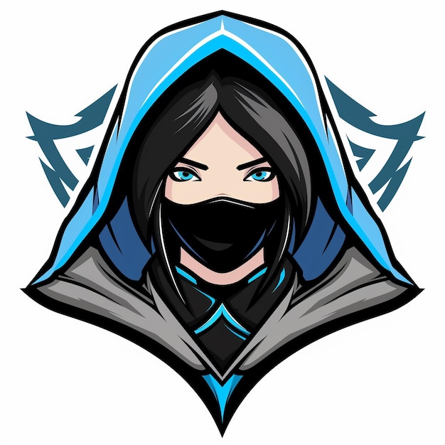 Gaming logo avatar for a gaming streamer or blogger channel