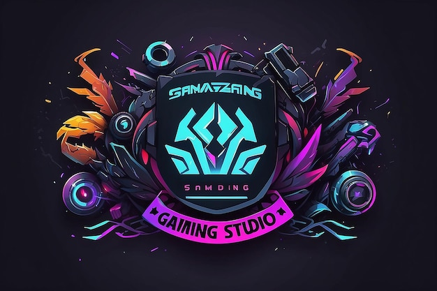 Photo gaming studio logo