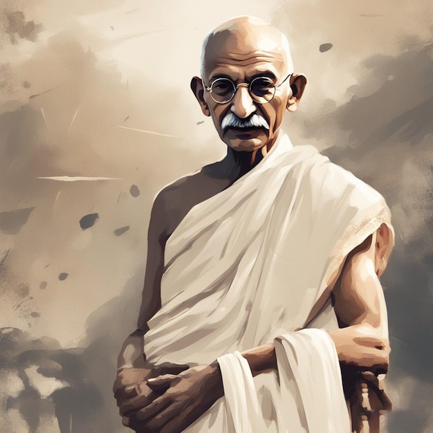 Gandhi Jayanti Portrait