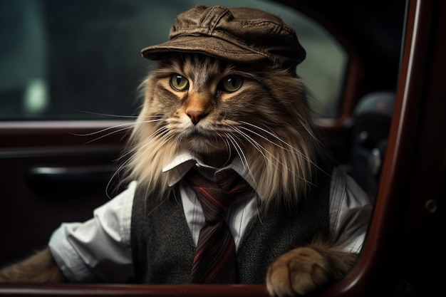 Gangster Cats are a unique kind of feline underworld where fierce criminal bosses with whiskered fac