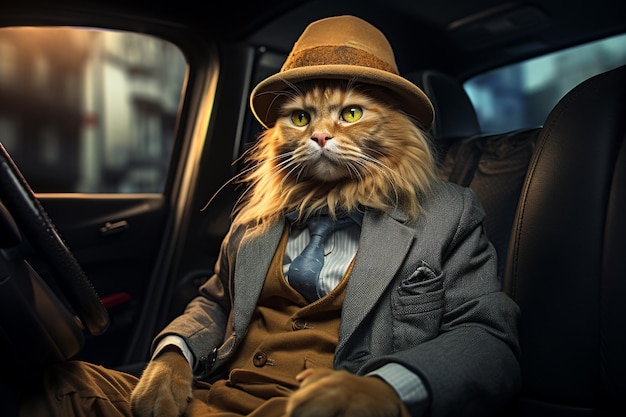 Gangster Cats are a unique kind of feline underworld where fierce criminal bosses with whiskered fac