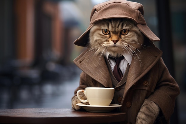 Gangster Cats are a unique kind of feline underworld where fierce criminal bosses with whiskered fac