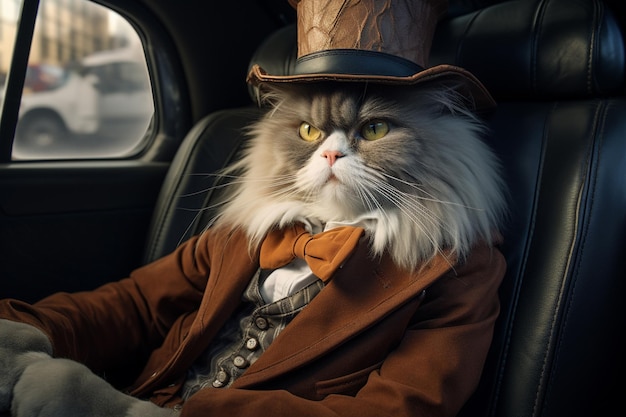 Gangster Cats are a unique kind of feline underworld where fierce criminal bosses with whiskered fac