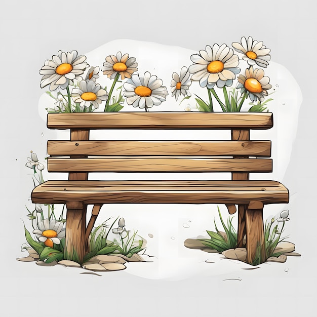 Photo garden benches tumbler design