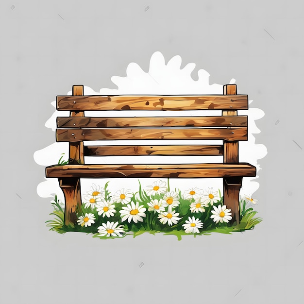 Photo garden benches