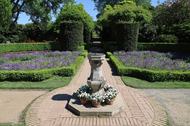 Gardens and buildings at Filoli