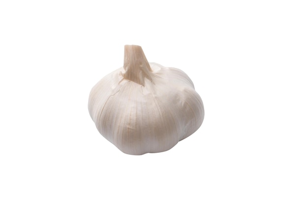 Garlic isolated on a white background