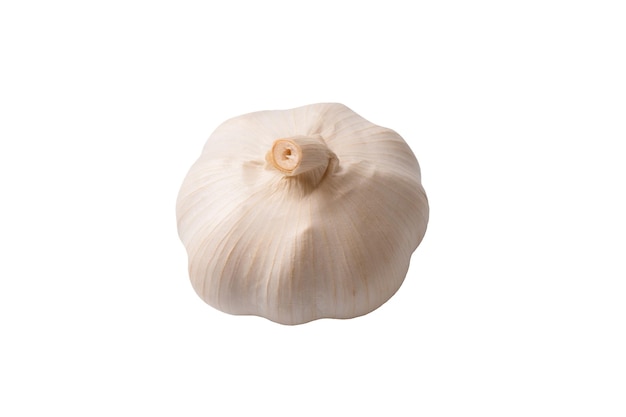 Garlic isolated on a white background