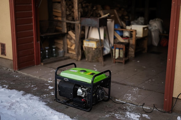 Gasoline portable generator Mobile backup standby Generator