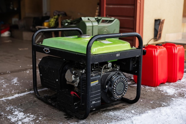 Gasoline portable generator Mobile backup standby Generator