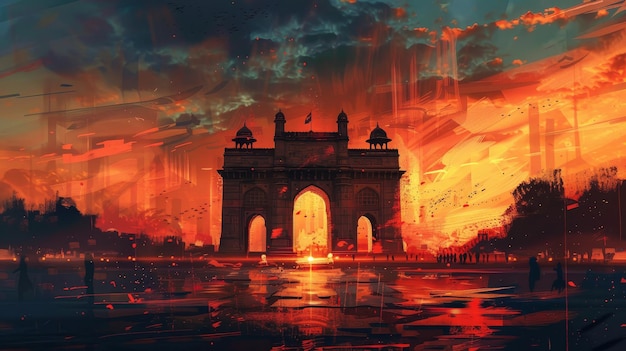 Gate to the Fiery City