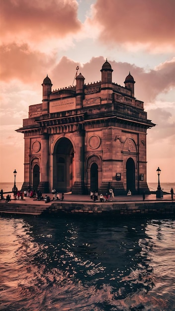 Gate of india famous monument of new delhi