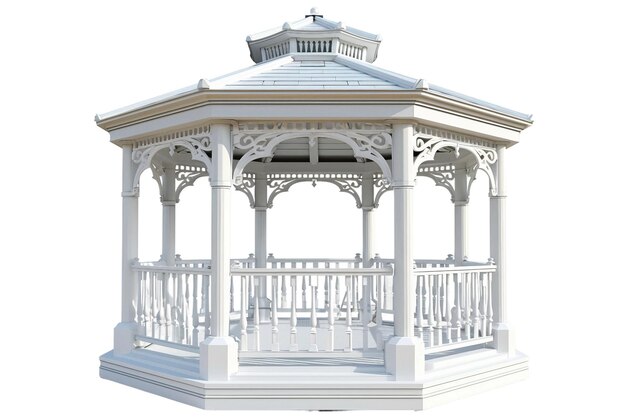 Photo gazebo outdoor on a transparent background