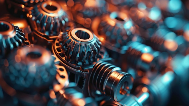 Photo gear marks on an automatic transmission car