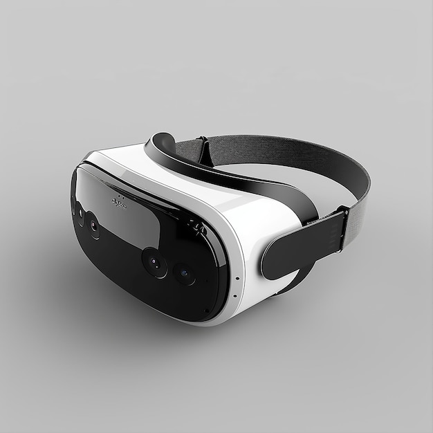 Photo gear vr mockup virtual reality vr headset technology innovation product design digital mockup