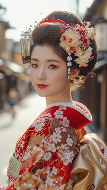 Geisha Traditional Japanese female