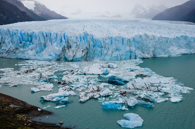 General view of the Perito Moreno Glacier in Argentina