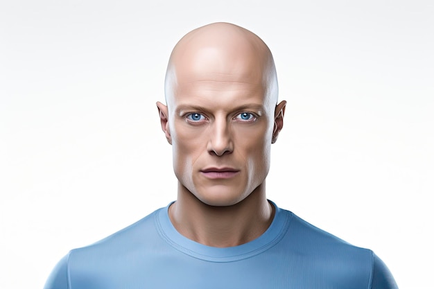 Generate an 8k image of a humanlike android with a realistic appearance ensuring that the back of