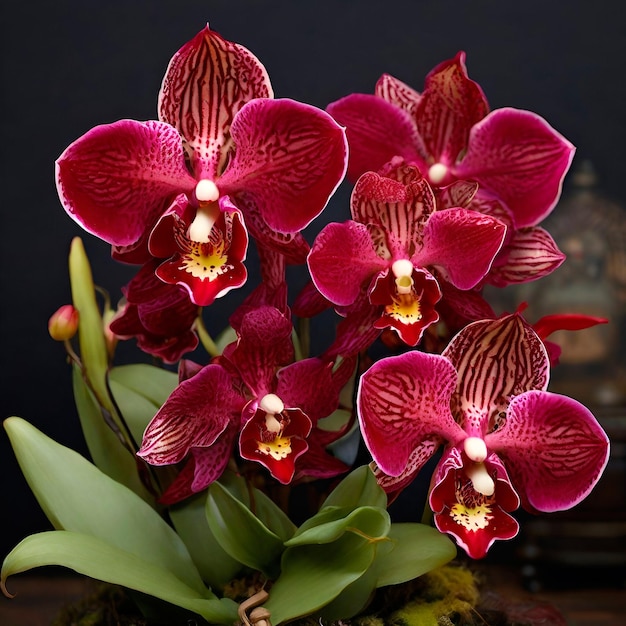 Generate a beautiful flower Dracula orchid